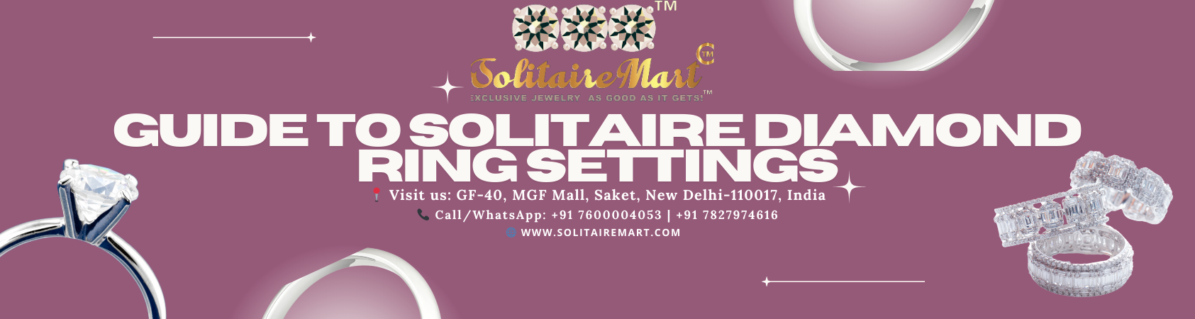 Guide to Solitaire Diamond Ring Settings